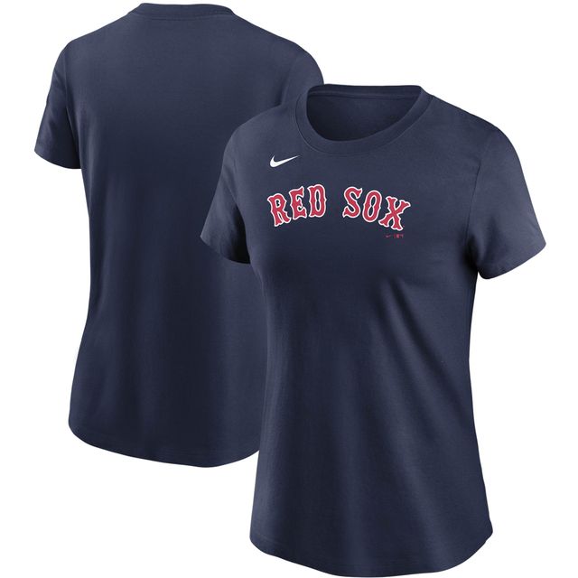 T-shirt Nike bleu marine avec logo des Red Sox de Boston pour femme