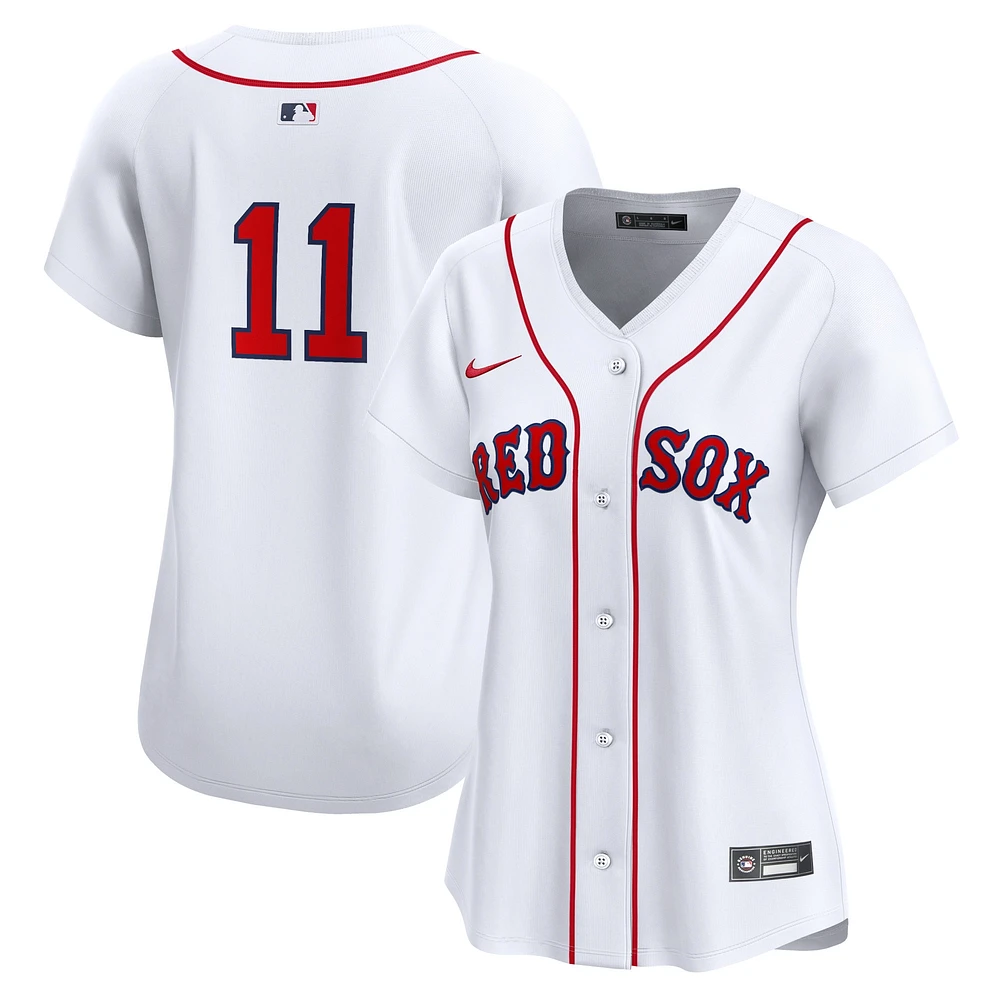 Maillot de joueur Nike Rafael Devers pour femme, blanc, Boston Red Sox, Home Limited Player