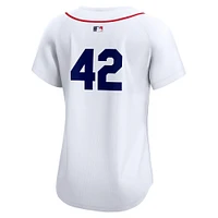 Women's Nike  White Boston Red Sox 2024 Jackie Robinson Day Home Limited Jersey