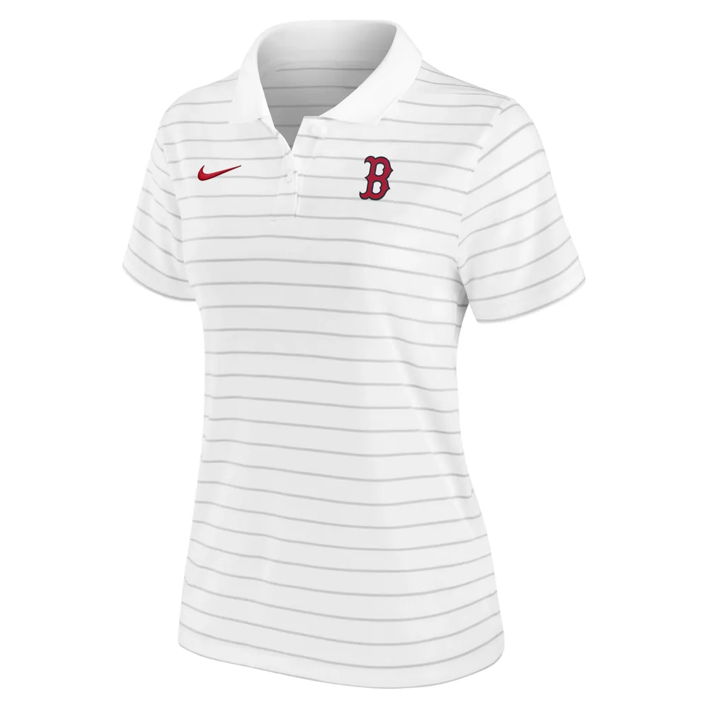 Women's Nike White Boston Red Sox Authentic Collection Victory Performance Polo