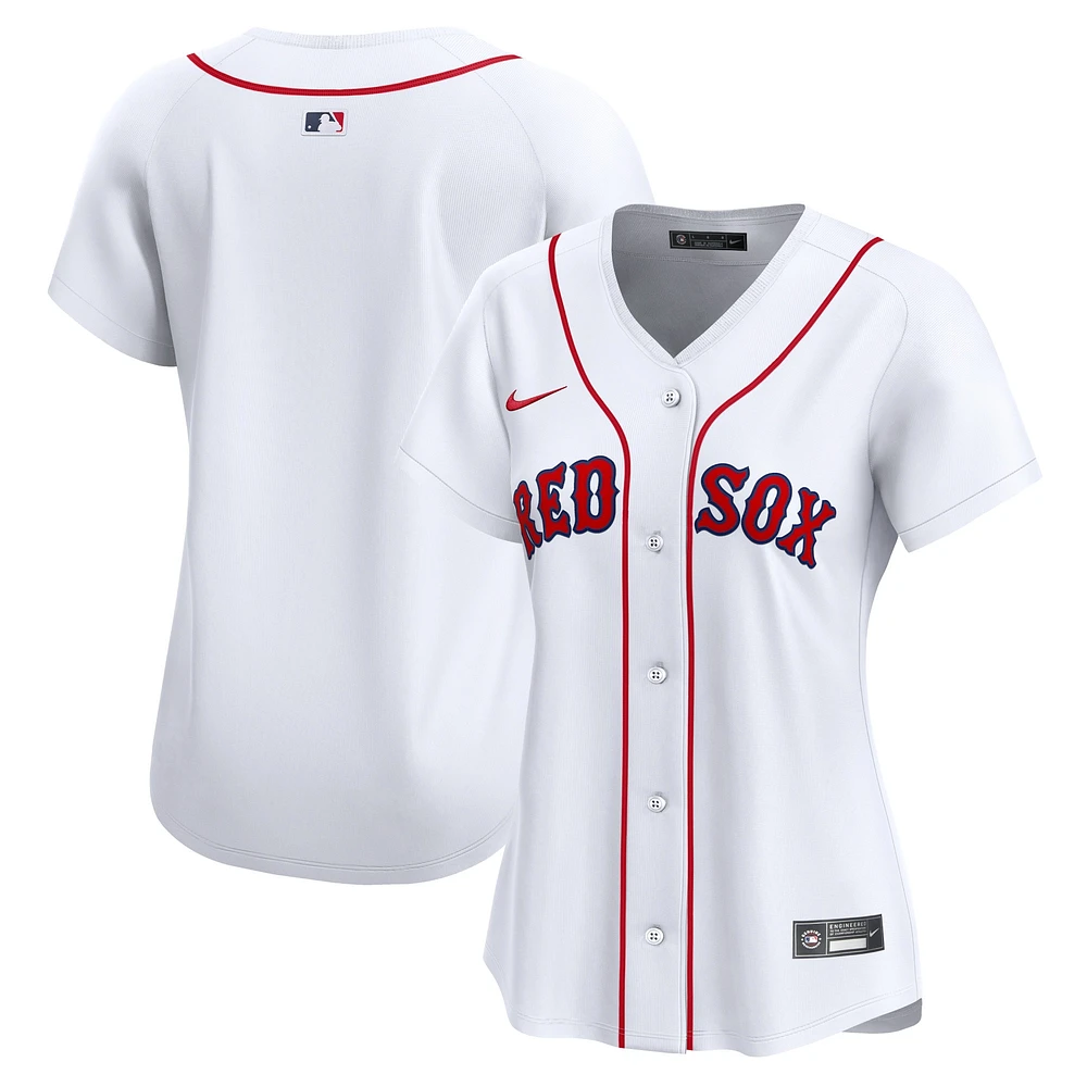 Women's Nike White Boston Red Sox Home Limited Jersey