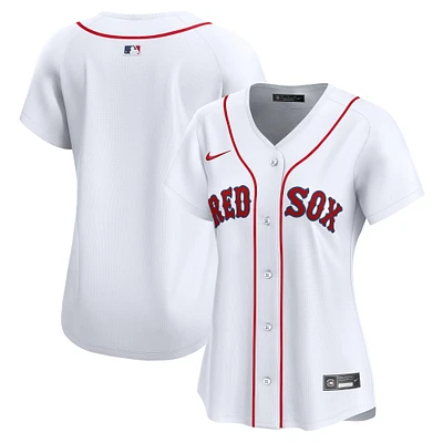 Maillot domicile Nike Boston Red Sox blanc pour femme en édition limitée