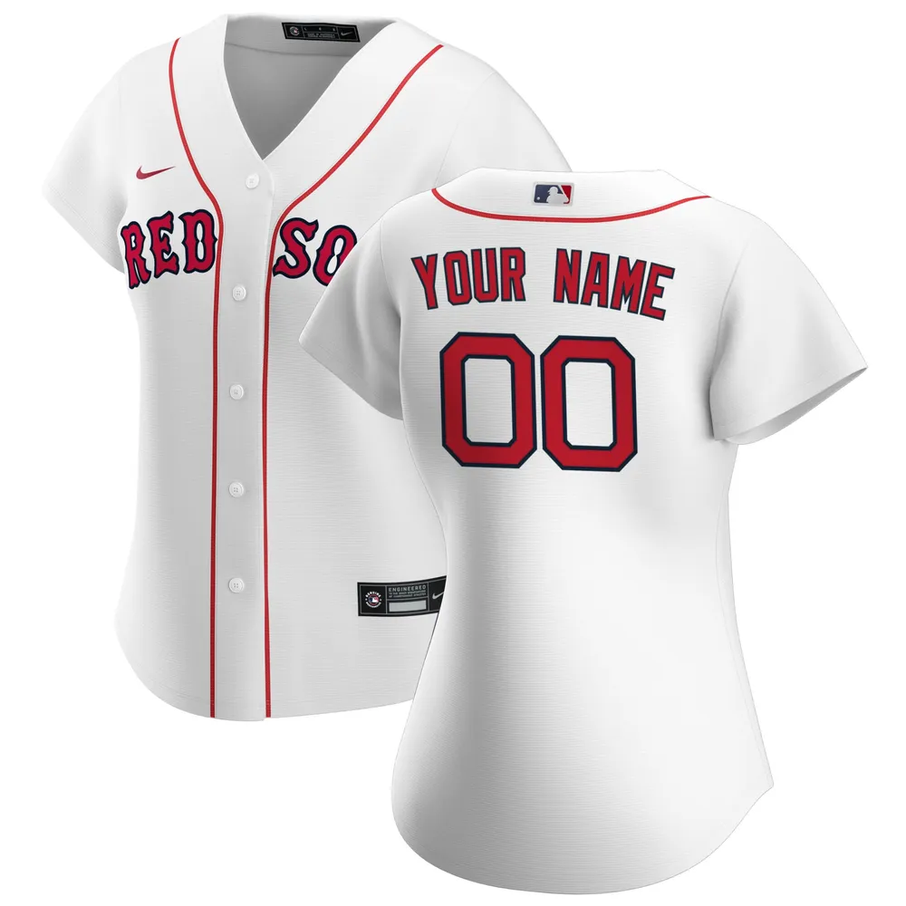 Lids Boston Red Sox Nike Women's Home Replica Custom Jersey - White