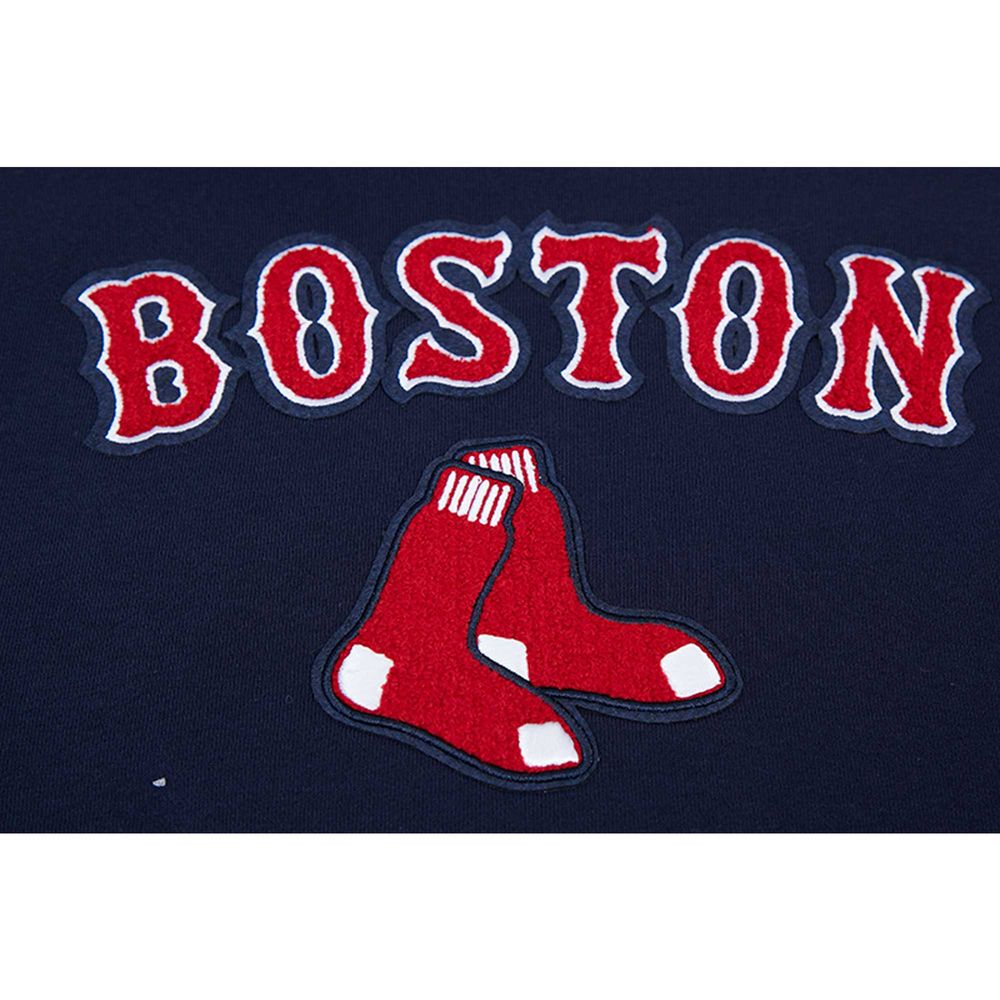 Men's Boston Red Sox Pro Standard Navy Team Logo Pullover Hoodie