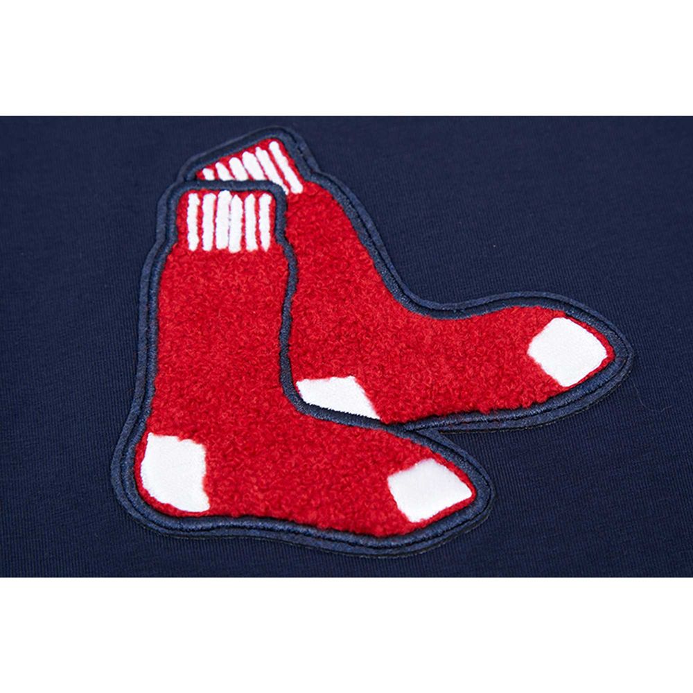 Women's Boston Red Sox Pro Standard Navy Classic Team Boxy Cropped