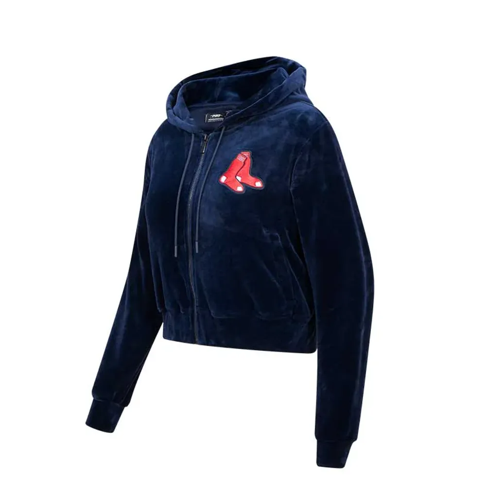 Lids Boston Red Sox Pro Standard Women's Classic Fleece Pullover Hoodie -  Navy