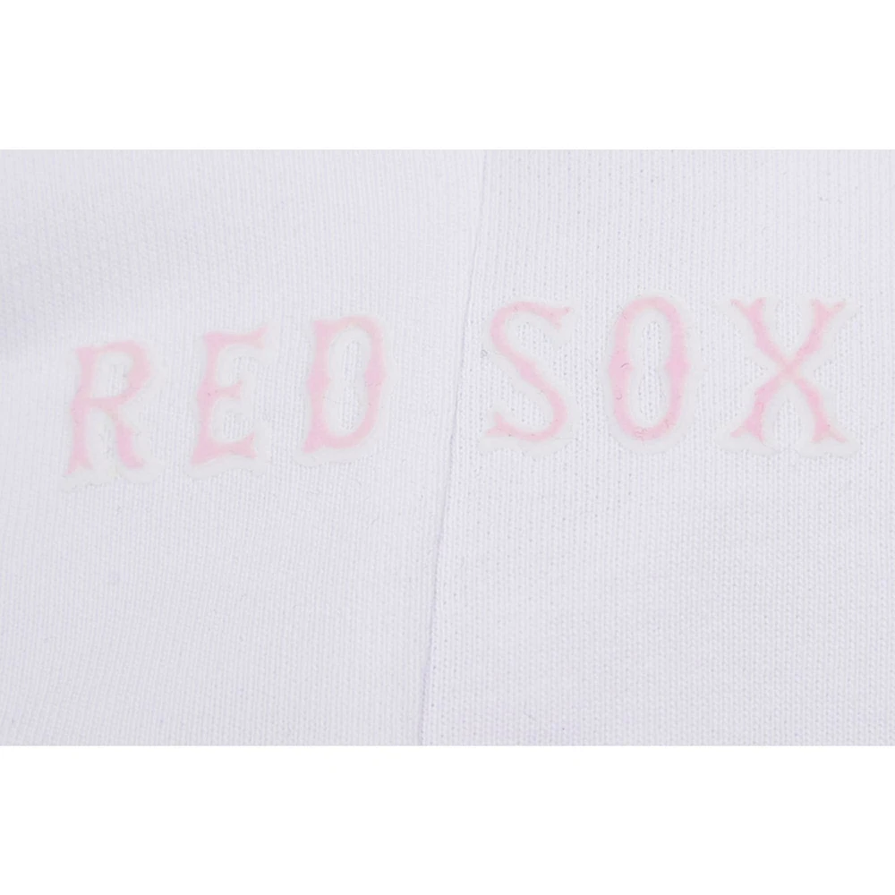 Short néon délavé Boston Red Sox Pro Standard pour femme, blanc