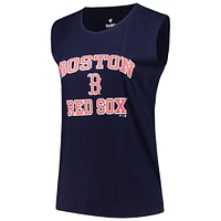 Débardeur taille plus Profile Boston Red Sox pour femme, bleu marine