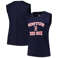 Women's Profile Navy Boston Red Sox Plus Tank Top