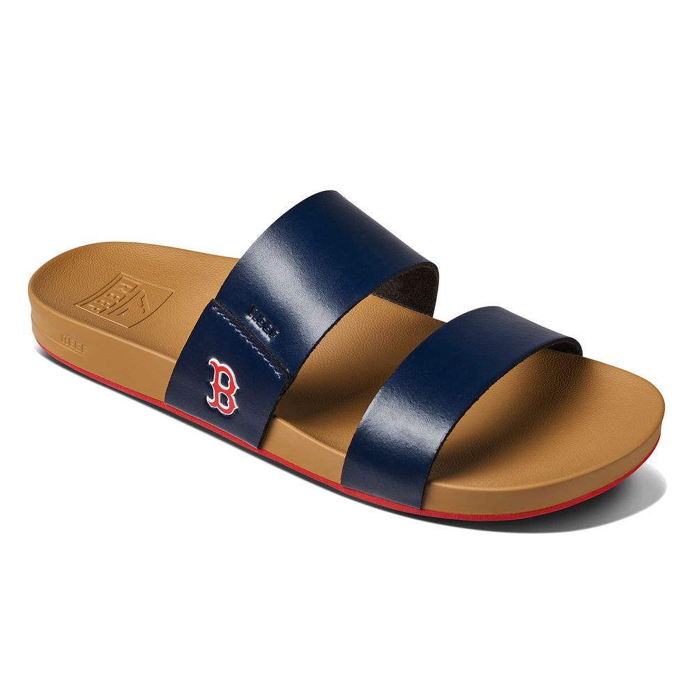 Women's REEF Boston Red Sox Cushion Vista Sandals