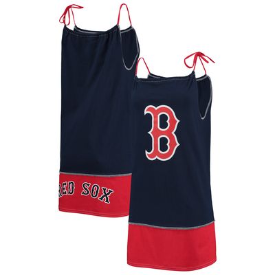 Women's Refried Apparel Navy Boston Red Sox Sustainable Sleeveless Tank Dress