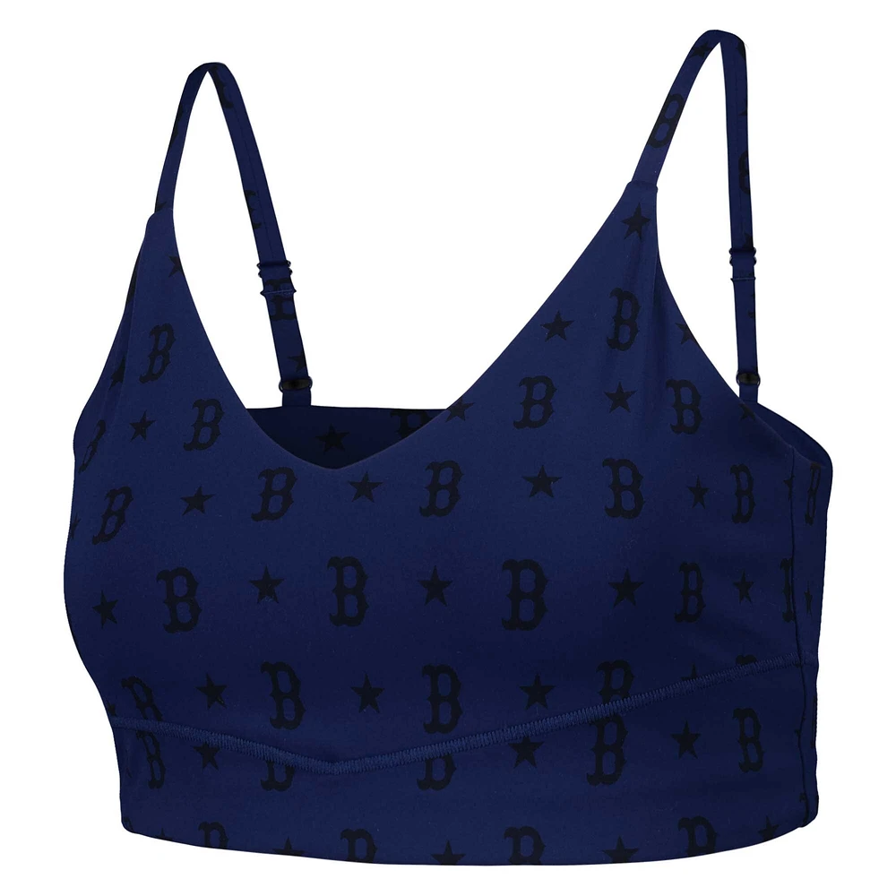 Soutien-gorge Active Boston Red Sox Terez pour femme, bleu marine