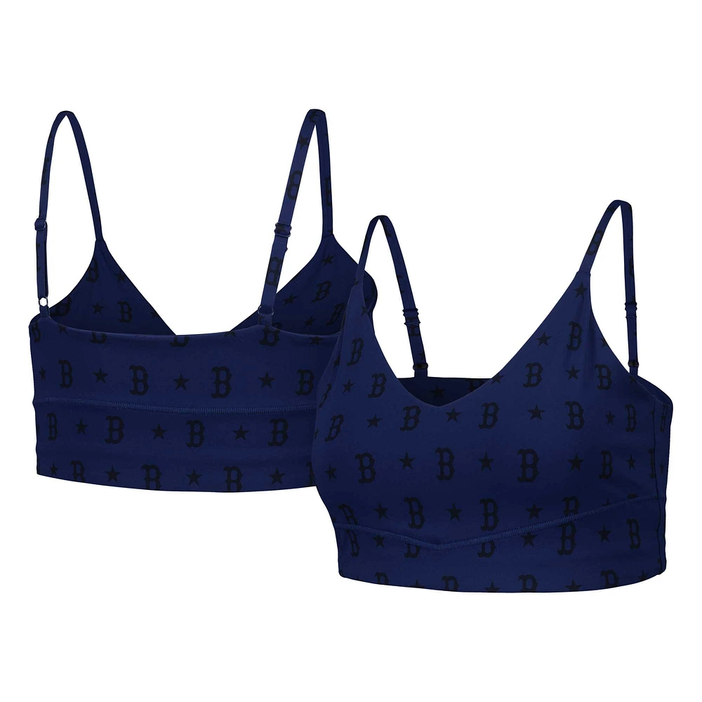 Soutien-gorge Active Boston Red Sox Terez pour femme, bleu marine