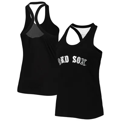 Women's Chicago Cubs The Wild Collective Black Crop Top