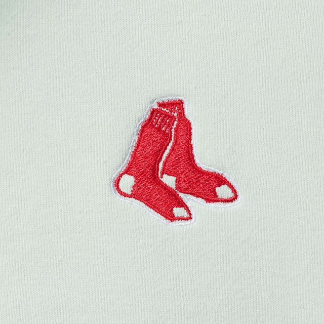 Haut à enfiler avec fermeture éclair pour femme The Wild Collective Boston Red Sox bleu clair