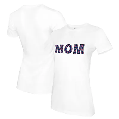 Boston Red Sox Tiny Turnip Women's Mom T-Shirt - White