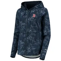 Tommy Bahama Women's Tommy Bahama Navy Boston Red Sox Basta Blossoms Raglan  Full-Zip Jacket