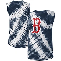 Débardeur tie-dye pour femme Touch bleu marine Boston Red Sox Money Ball