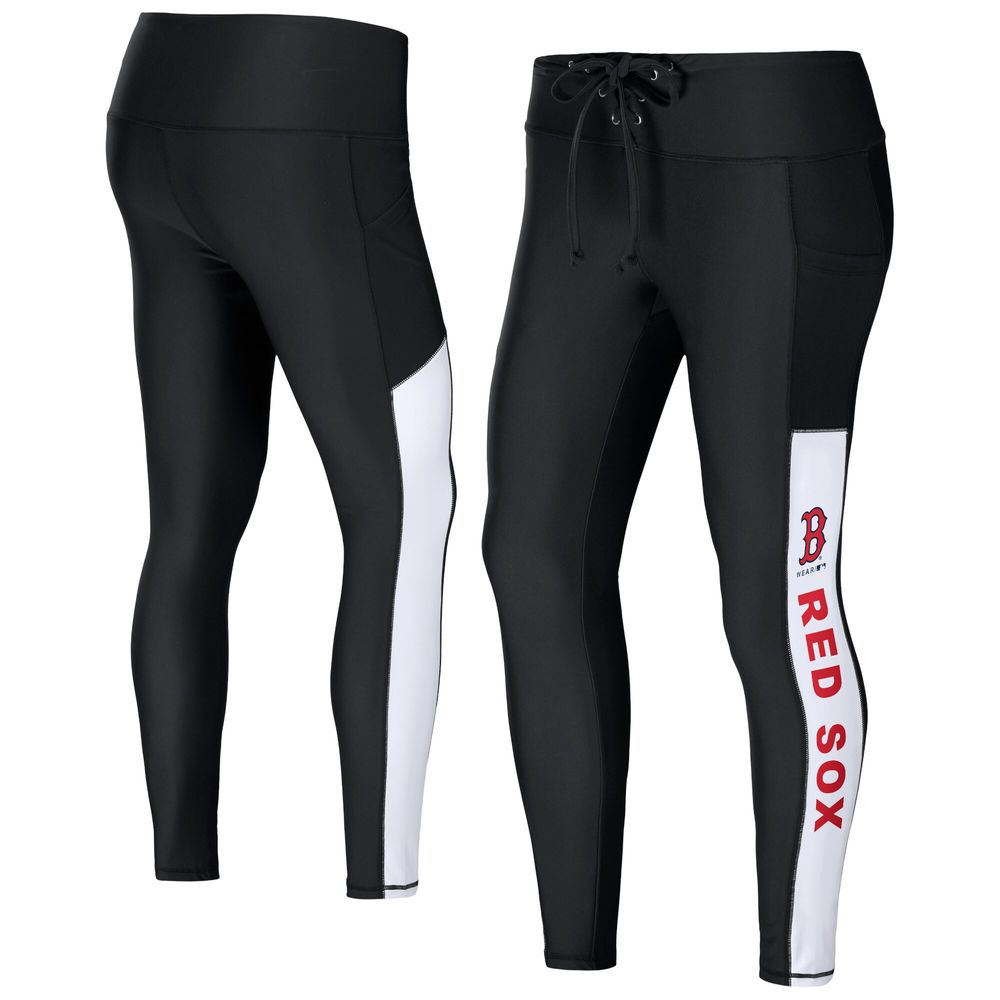 Women's WEAR by Erin Andrews Black Boston Red Sox Leggings