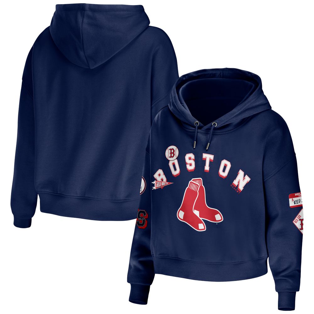 Wear By Erin Andrews Navy St. Louis Cardinals Full-zip Hoodie