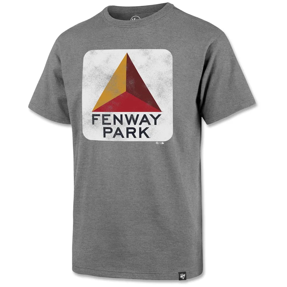 Men's Boston Red Sox '47 Gray Fenway Coin Long Sleeve T-Shirt