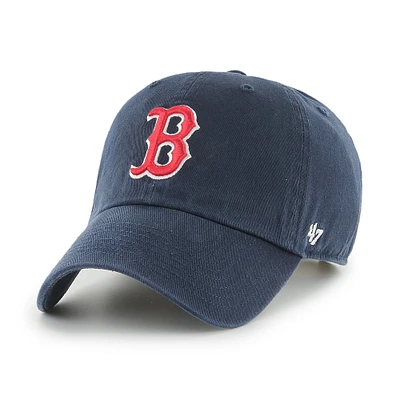 Casquette ajustable Boston Red Sox Clean Up '47 bleu marine pour jeunes