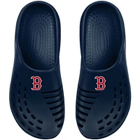 Youth FOCO Navy Boston Red Sox Sunny Day Clogs