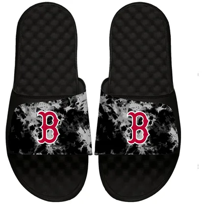 Boston Red Sox ISlide Youth Acid Wash Slide Sandals - Black