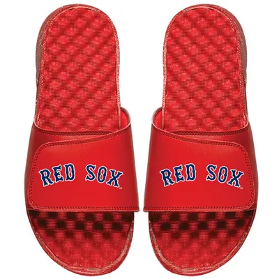 Boston Red Sox ISlide Youth Wordmark Slide Sandals