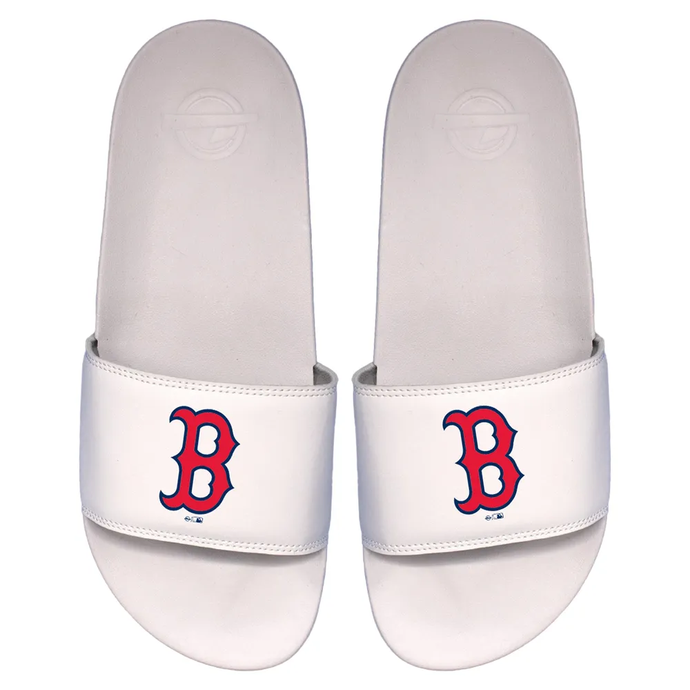 Lids Boston Red Sox ISlide Wordmark Slide Sandals