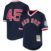 Men's Boston Red Sox Pedro Martinez Mitchell & Ness White 1999 Cooperstown  Collection Home Authentic Jersey