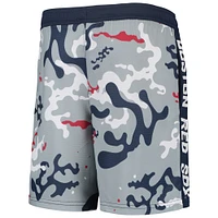 Youth Navy Boston Red Sox Camo Newsies Active Shorts