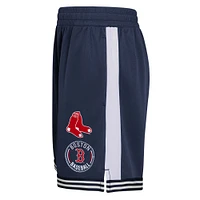 Youth  Navy Boston Red Sox Infielder Shorts