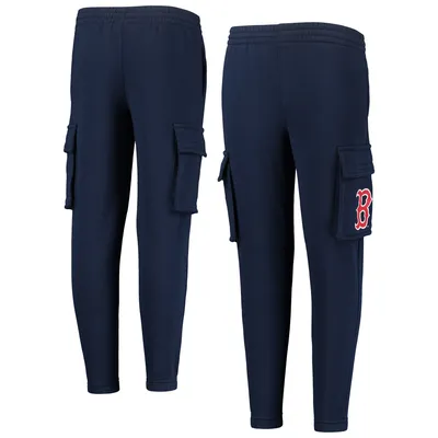 Boston Red Sox Youth Players Anthem Fleece Cargo Pants - Navy