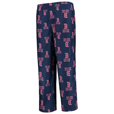 Boston Red Sox Youth Team Color Printed Logo Pants - Navy
