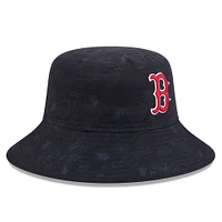 Bob bob imprimé Boston Red Sox 2025 bleu marine New Era pour jeunes