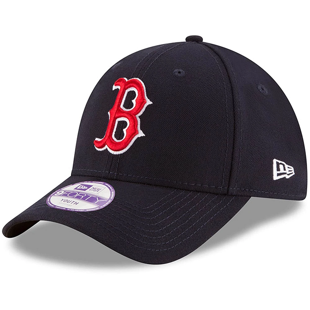 Youth New Era Navy Boston Red Sox The League 9Forty Adjustable Hat