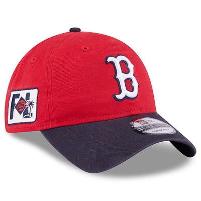 Youth New Era  Red Boston Red Sox 2025 Spring Training 9TWENTY Adjustable Hat