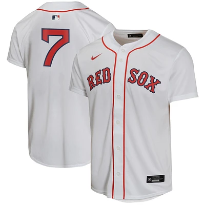 Maillot de joueur match à domicile Nike Masataka Yoshida blanc des Red Sox Boston pour jeunes