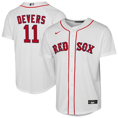 Maillot de joueur Nike Rafael Devers blanc Boston Red Sox Home Replica 2.0 pour jeune