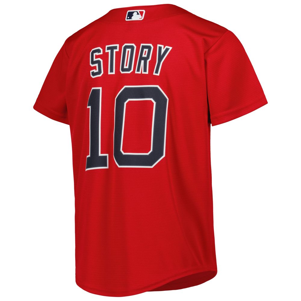 Youth Nike Trevor Story Red Boston Sox Alternate Replica Player Jersey