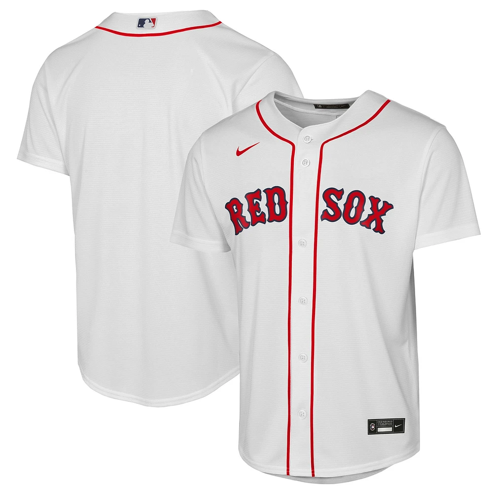 Youth Nike  White Boston Red Sox Home Replica 2.0 Jersey