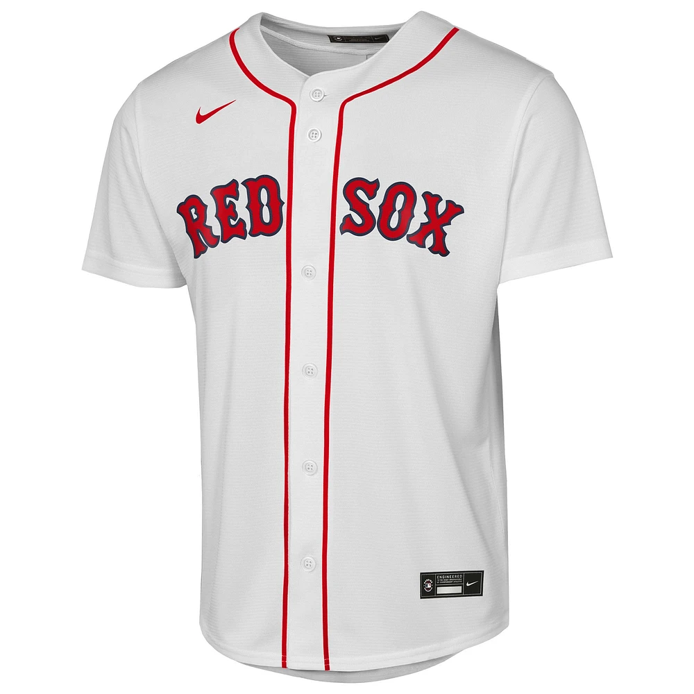 Youth Nike  White Boston Red Sox Home Replica 2.0 Jersey