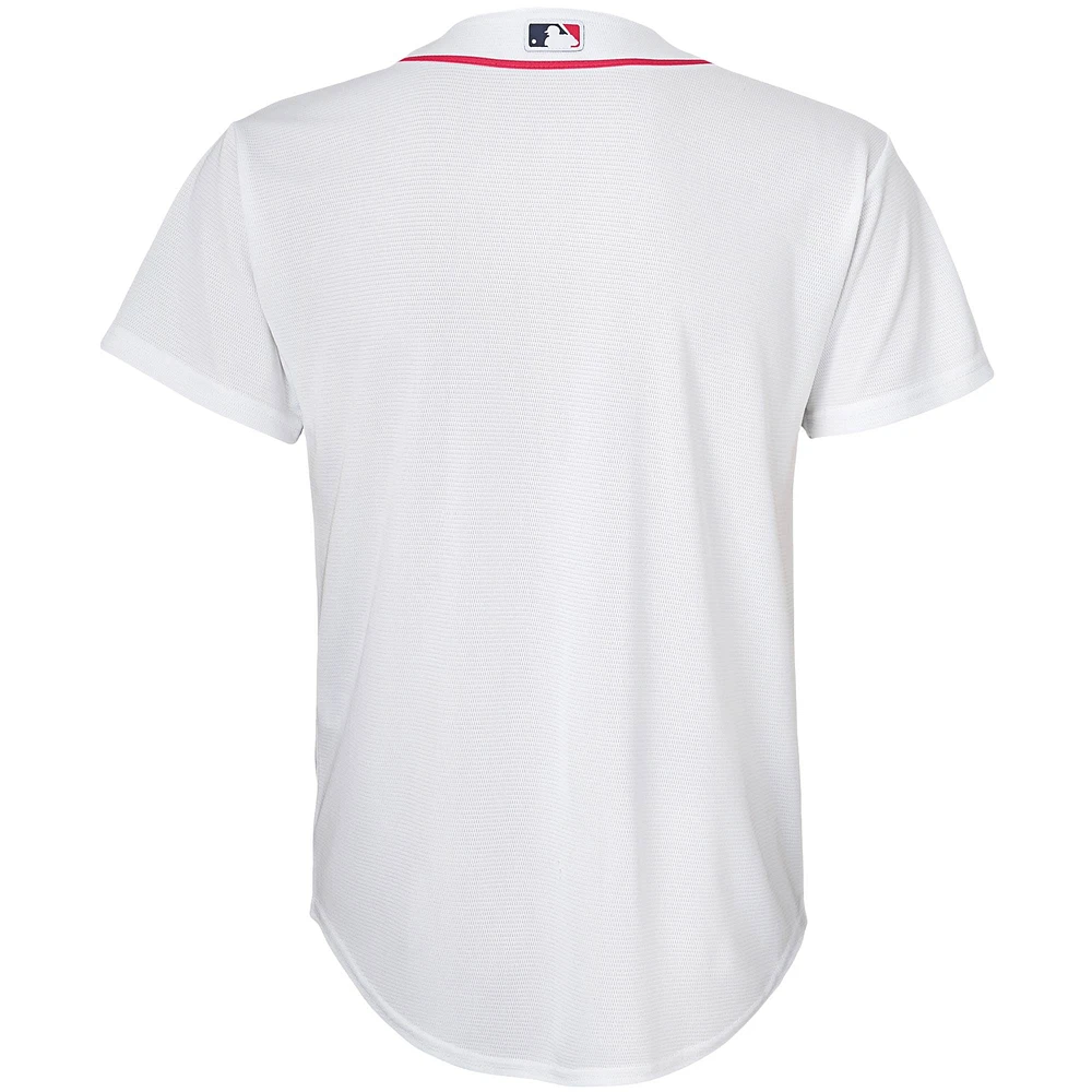 Youth Nike White Boston Red Sox Home Replica Team Jersey