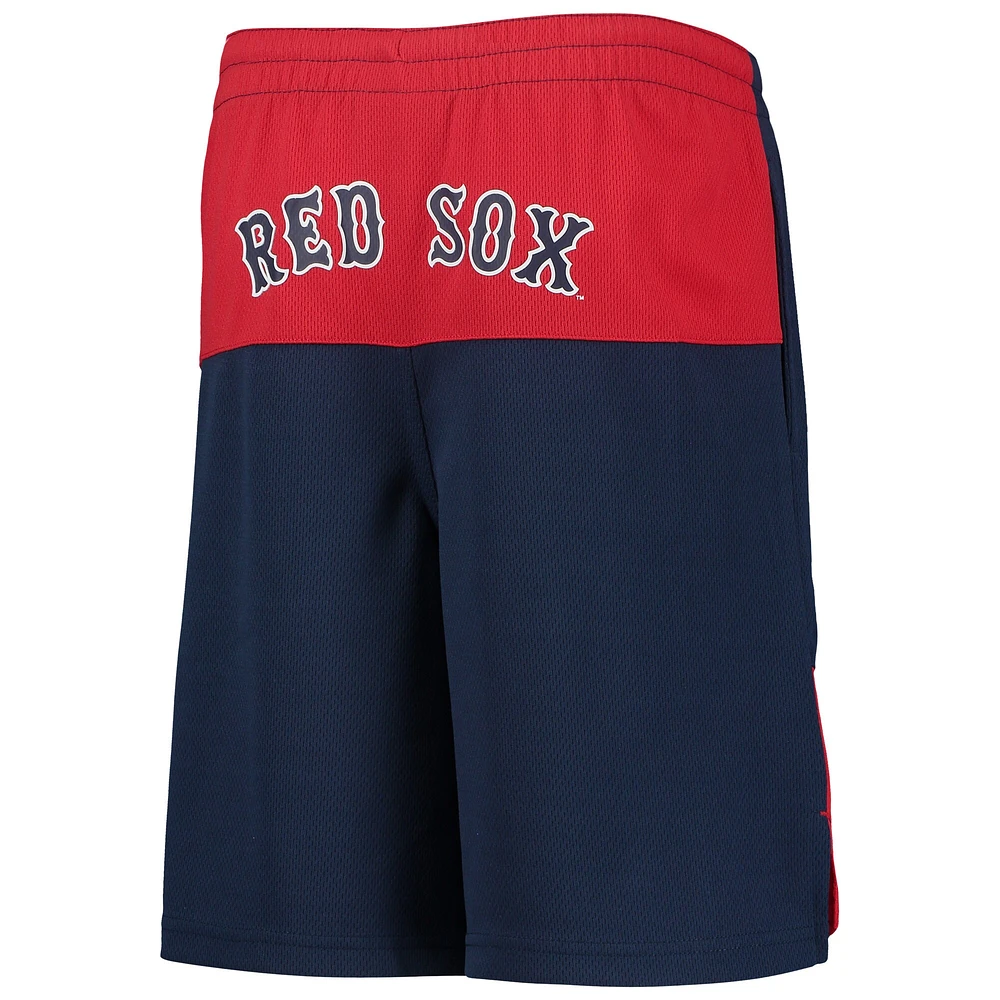 Youth Rafael Devers Navy Boston Red Sox Pandemonium Name & Number Shorts