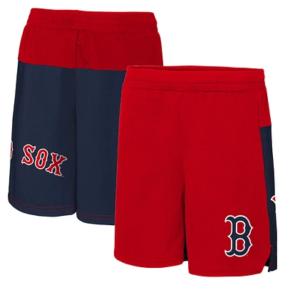 Youth Red Boston Sox 7th Inning Stretch Shorts