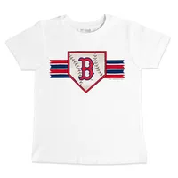 Lids Chicago Cubs Tiny Turnip Youth Base Stripe T-Shirt - White