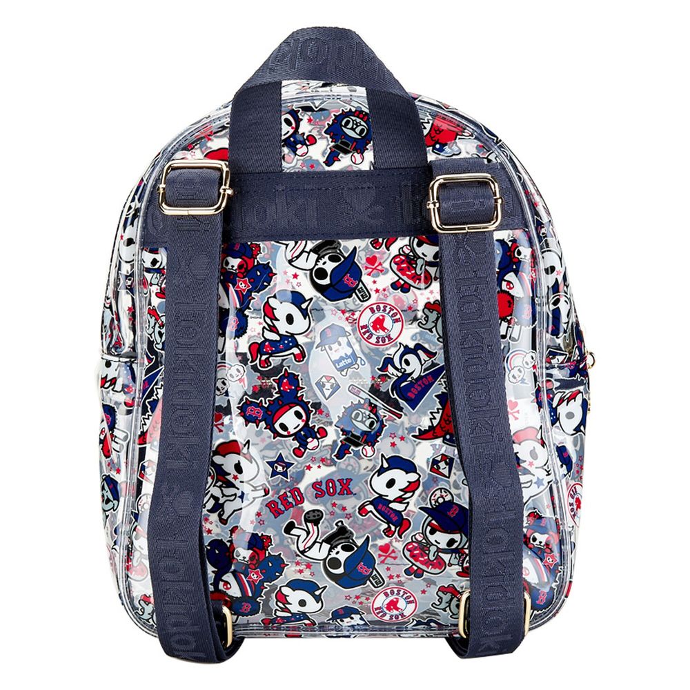 Youth tokidoki Boston Red Sox Clear Small Backpack