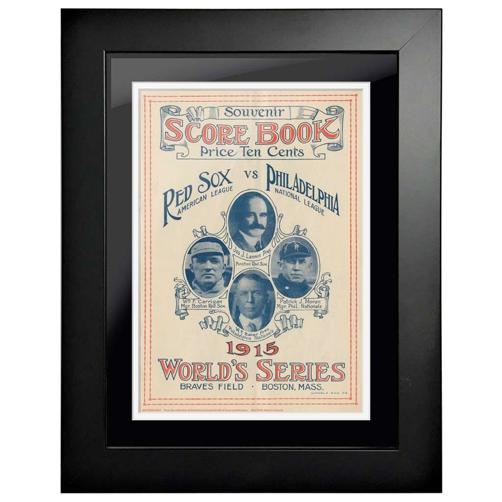 Boston Red Sox vs. Philadelphia Phillies 1915 World Series