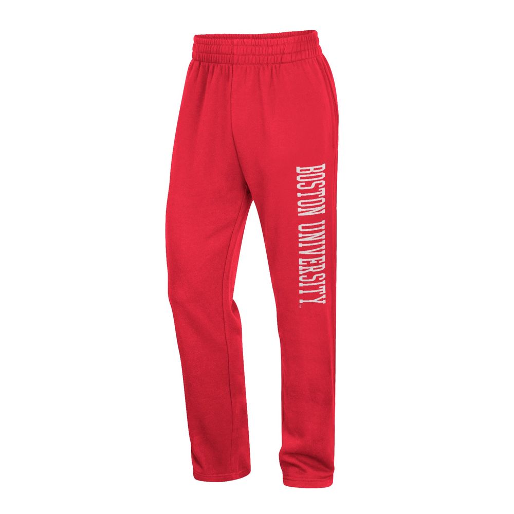 Men's Colosseum Scarlet Boston University Wordmark Pants